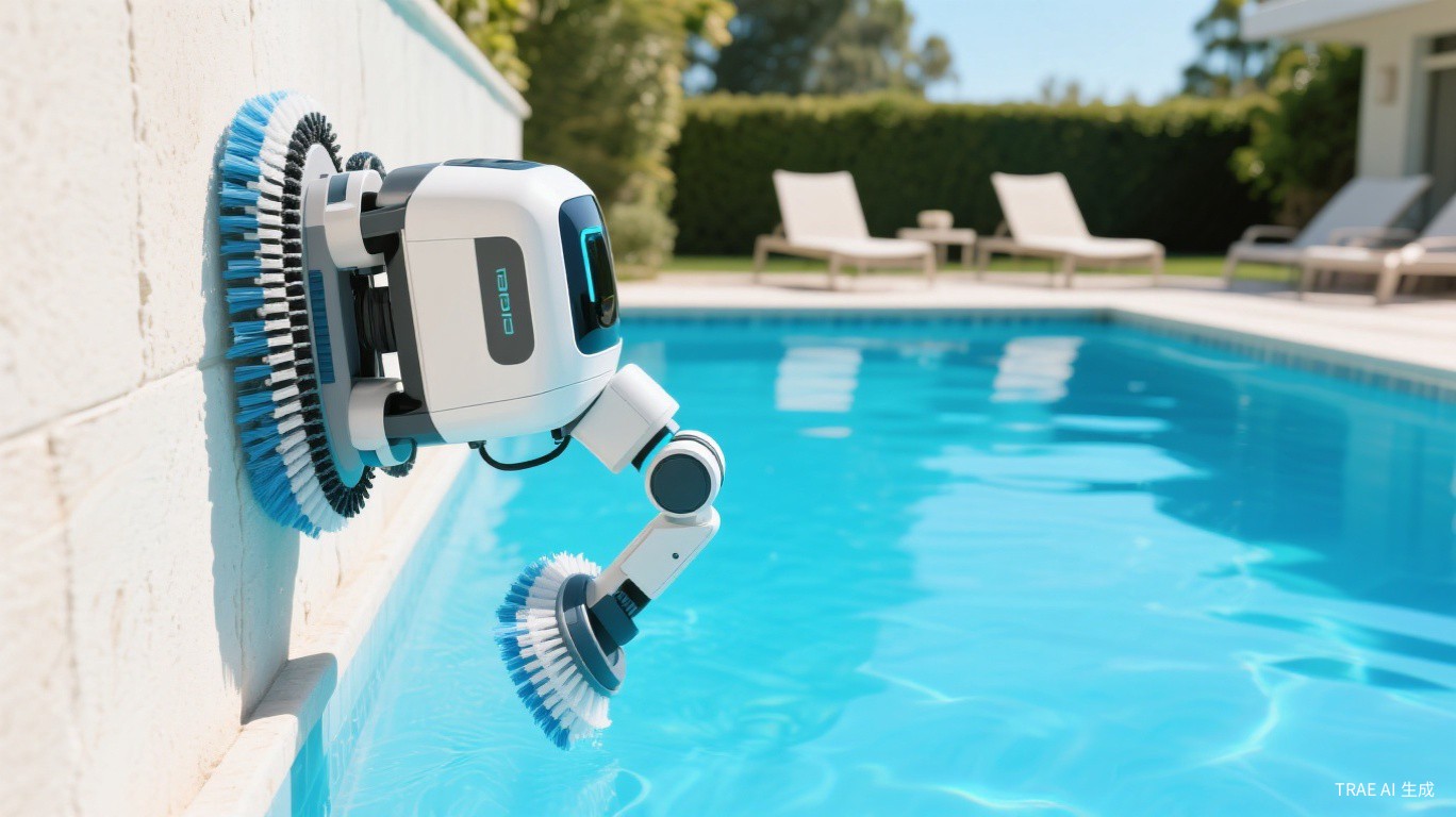 Robotic pool cleaner buying guide wall climbing demonstration
